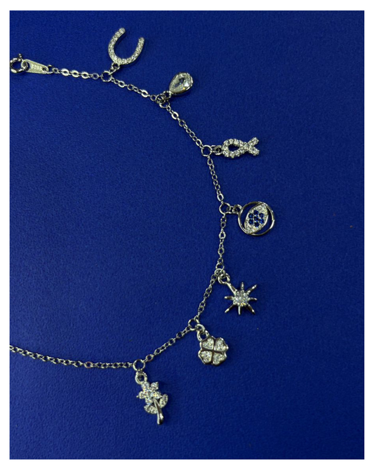 Adjustable Charms Bracelet