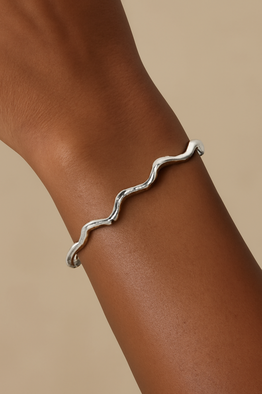 Asymmetric Bangle Bracelet