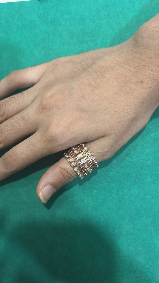 PRISHI Silver Ring + Kada